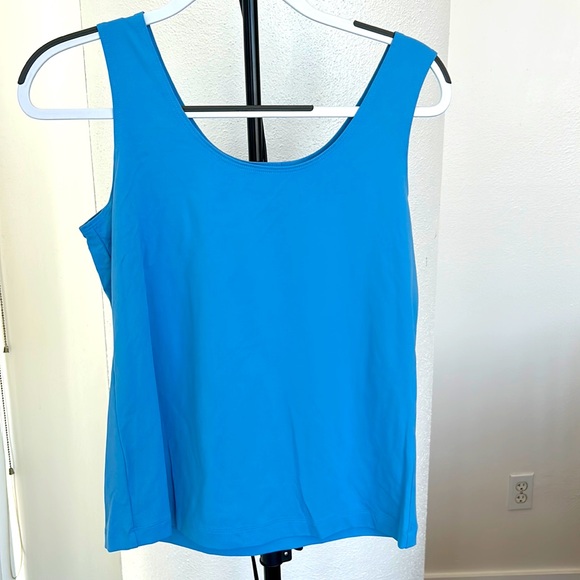 Chico's Tops Baby Blue Tank Top By Chicos Poshmark